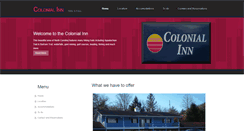 Desktop Screenshot of colonialinnfranklin.com